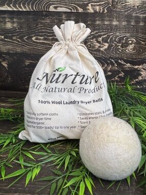 100% Wool Dryer Balls Set Of 4